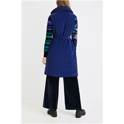 Chaleco largo acolchado