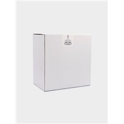 Вазочка для джема, 21x14 см, 2 шт, с ложкой, на подставке, стекло/сталь, Brittany