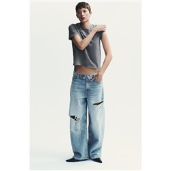 JEWEL FADED-EFFECT T-SHIRT