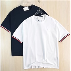 Мужская свободная повседневная футболка 2 цвета ТОММИ ХИЛФИГЕ*Р