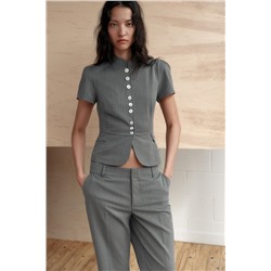 PANTALÓN RAYA DIPLOMÁTICA TIRO BAJO