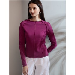 Джемпер тонкой вязки из хлопка с нейлоном