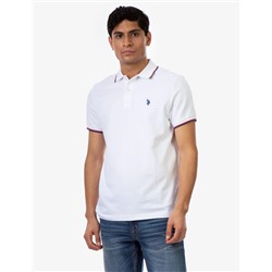 TIPPED OTTOMAN PIQUE POLO SHIRT