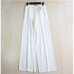 Свободные льняные брюки БЕРШК*А