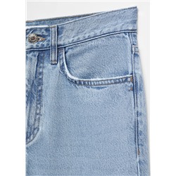 Jeans rectos tiro medio