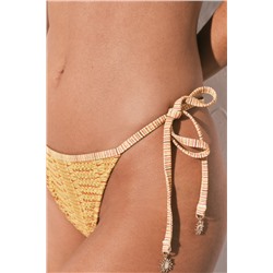 Braga bikini clásica crochet multicolor