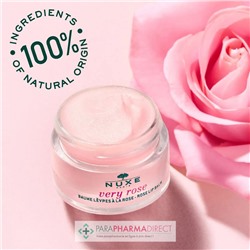 Nuxe Very Rose Baume Lèvres à la Rose 15 g