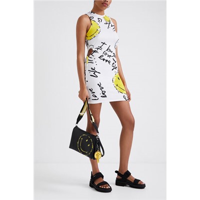 Vestido corto slim Smiley®
