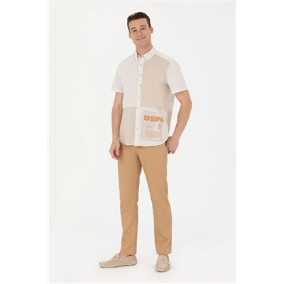 Erkek Taş Kısa Kollu Gömlek