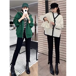 Утеплённые прямые укороченные джинсы   Произведены на фабрике для внешней торговли