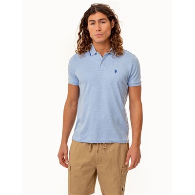 SLIM FIT TIPPED INTERLOCK POLO SHIRT