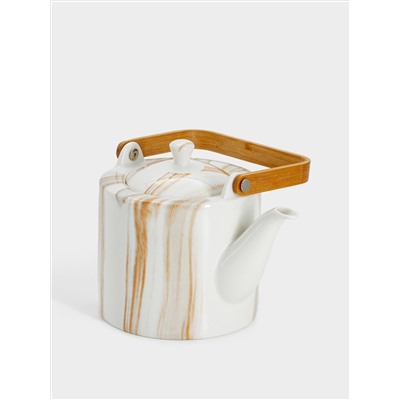 Чайник заварочный, 0,8 л, фарфор P, The Royal Marble