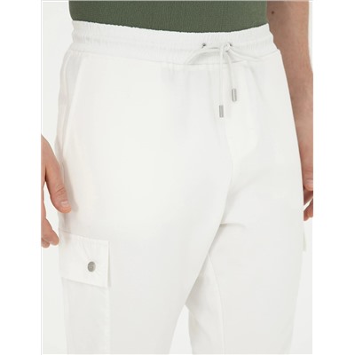 Ekru Carrot Fit Eşofman Altı