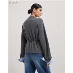 Женский кашемировый кардиганы со съёмными манжетами  Brunell*o Cucinell*i