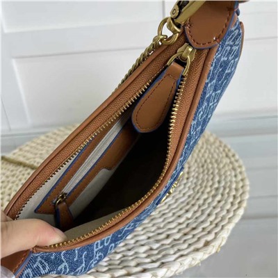 270PINKO новая женская джинсовая сумка через плечо с буквенным логотипом и цепочкой, версия с чипом, полная упаковка, размер: 24*14*7 распродажа