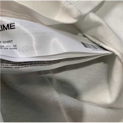 Футболка детская ЛАЙ*М. Экспорт. Хлопок