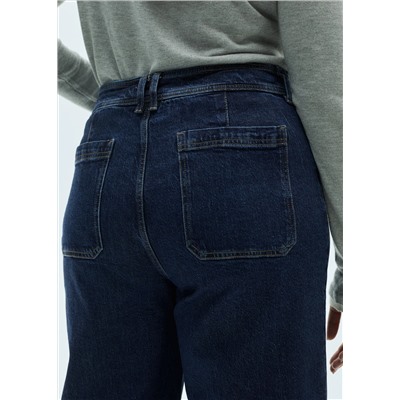 Jeans Catherin culotte tiro alto