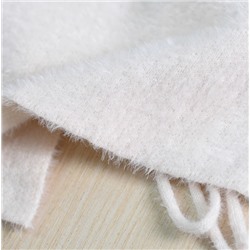 Модный тонкий короткий свитер с короткими рукавами из мягкого воскового плюша с дырявой спиной  ЗАР*А