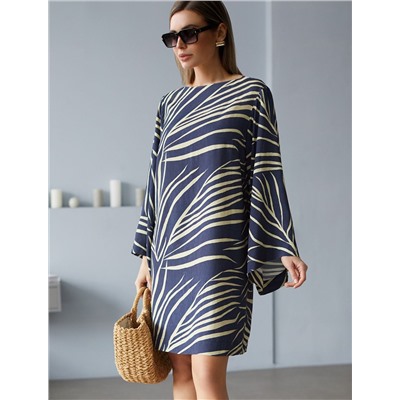 Платье из вискозы с лиоцеллом