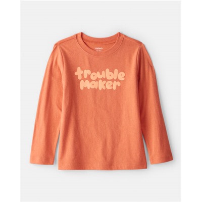 Carter's    Toddler Boy Dumptruck Long-Sleeve Graphic Tee - Blue