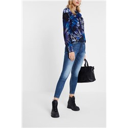 Blusa estampado mandala galactic