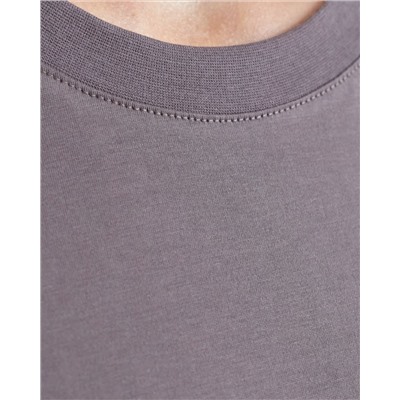 Футболка с принтом свободная из премиального 100% хлопка