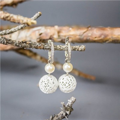 Серьги серебро 52979.1S1W