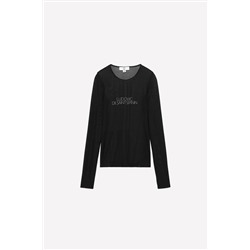 SHINY TEXT T-SHIRT LUDOVIC DE SAINT SERNIN x ZARA