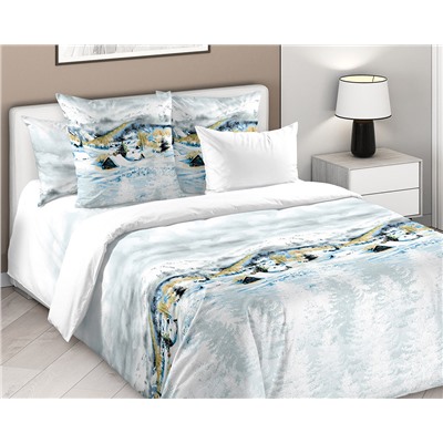 Постельное белье Снежное сияние , перкаль