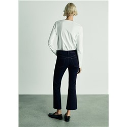 Jeans Sienna flare crop rinse wash