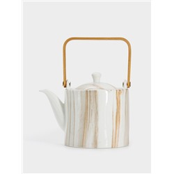 Чайник заварочный, 0,8 л, фарфор P, The Royal Marble