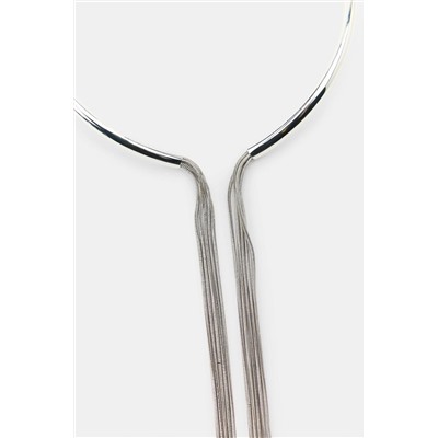 COLLAR GARGANTILLA FLECOS METÁLICOS