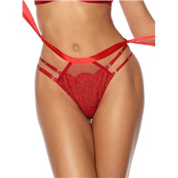1084/2-B GOLDIE ROUGE Трусы бразильяно KINGA