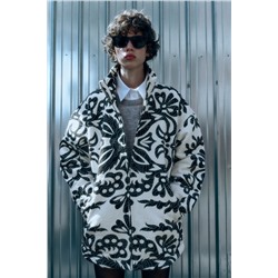 CHAQUETA ACOLCHADA ESTAMPADA