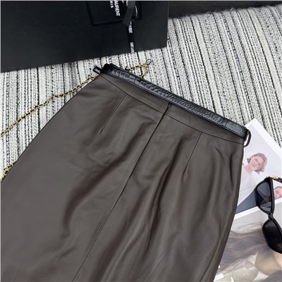 Юбка люкс кожа