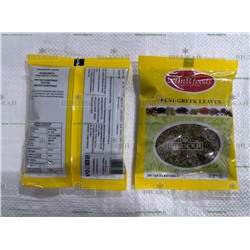 Листья пажитника "Amilfoods"