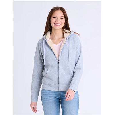 FULL ZIP FLEECE HOODIE