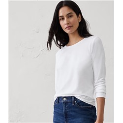 Timeless Long-Sleeve Crew-Neck T-Shirt