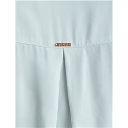 Блузка с коротким рукавом из вискозы с лиоцеллом