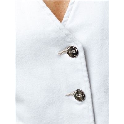 Жилет из эластичного денима