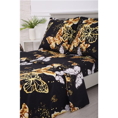 Комплект постельного белья Золотые бабочки