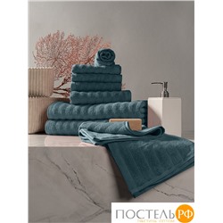 ESTIA ТОРЛЕЙ морской К-т полотенец 30х50-4/50х80-2/70х130-2, 100% хлопок, 500 г/м2