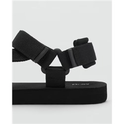 Chanclas tiras velcro