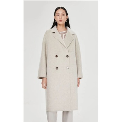 Женское элегантное двубортное пальто