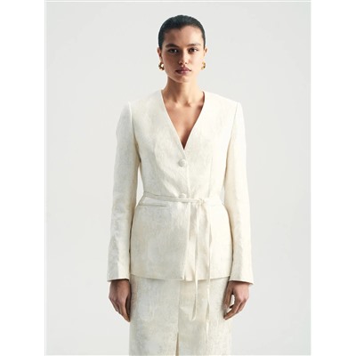 Жакет из жаккарда, ML861/jasmel