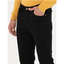 Siyah Slim Fit Jean Pantolon