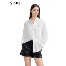 Женская хлопковая рубашка с длинным рукавом РАЛЬ*Ф Л