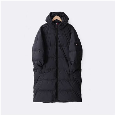 Мужской длинный пуховик с капюшоном ТОММИ ХИЛФИГЕ*Р