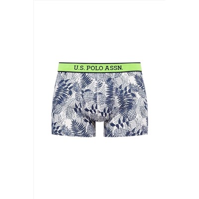 U.S. Polo Assn. Erkek Baskılı-gri 2'li Boxer