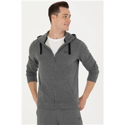 Erkek Antrasit Melanj Sweatshirt